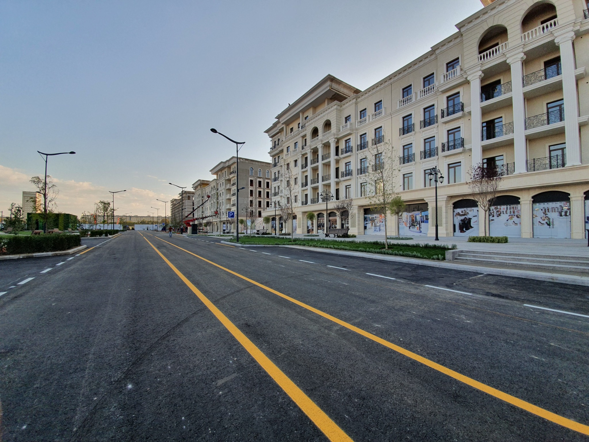 Road marking project