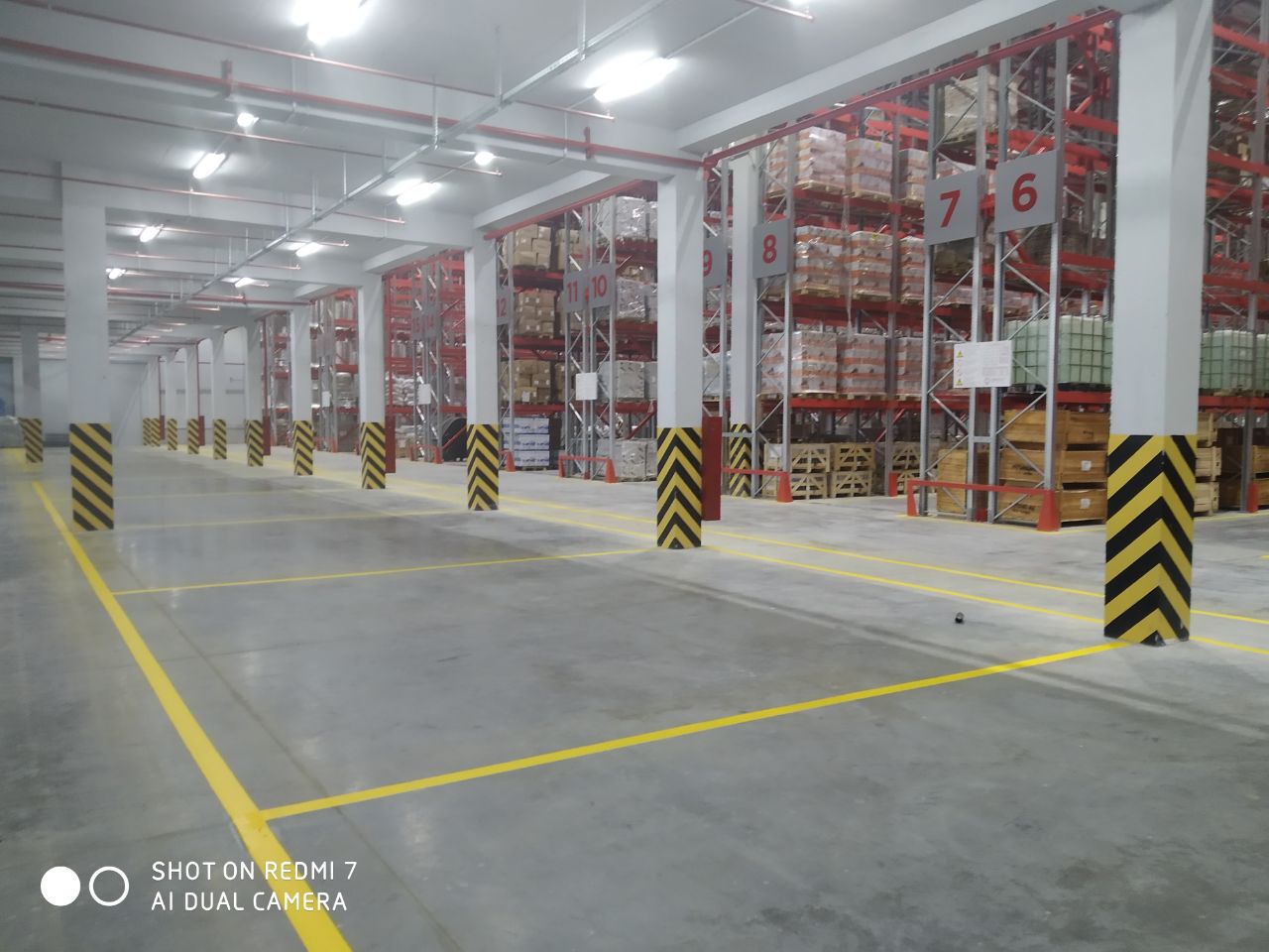 Warehouse marking